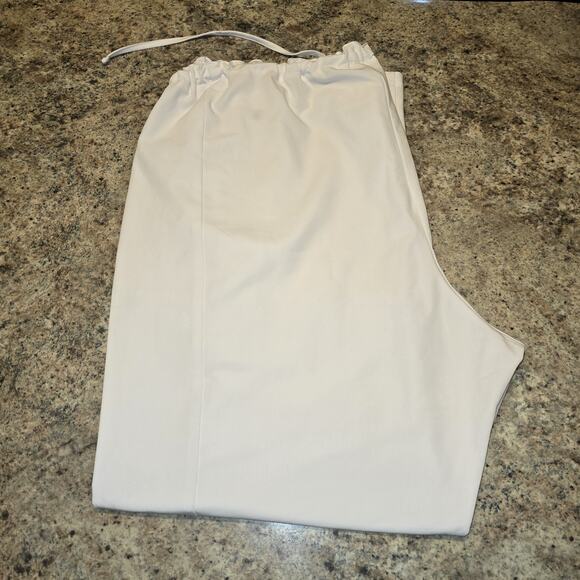 Used Dickies 3X White Scrub‎ Set Medical Scrub Top And Bottom - Picture 9 of 11